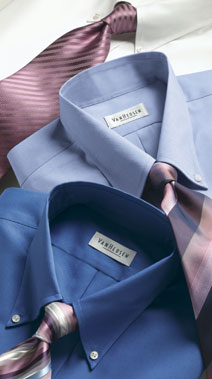 Van Heusen - Mens Blended Pinpoint Oxford Button Down Collar